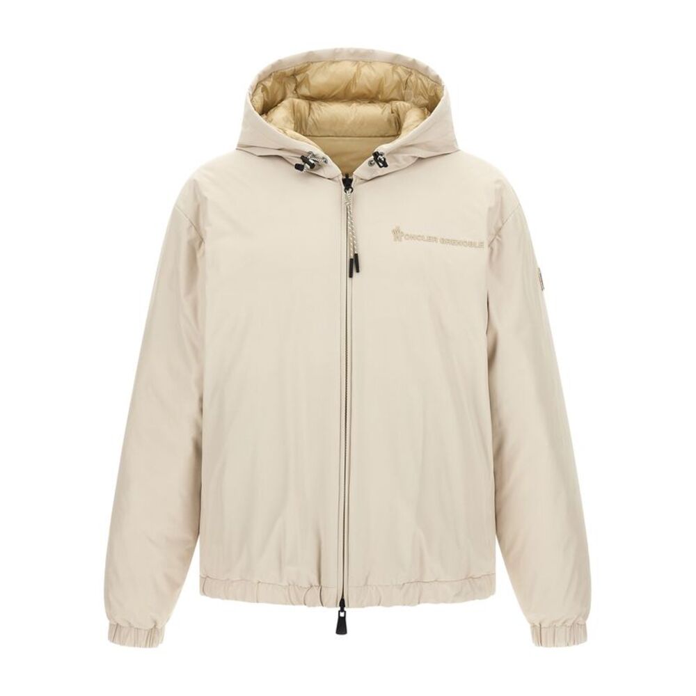 Moncler Grenoble Beige Polyamide Shell Men's Jacket
